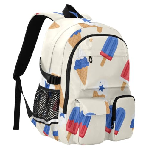 Mochila para equipaje con estampado de paletas del 4 de julio resistente 2