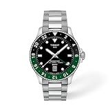 [ティソ] 腕時計 Tissot Seastar 1000 Quartz GMT T1208521105100 メンズ ブラック文字盤