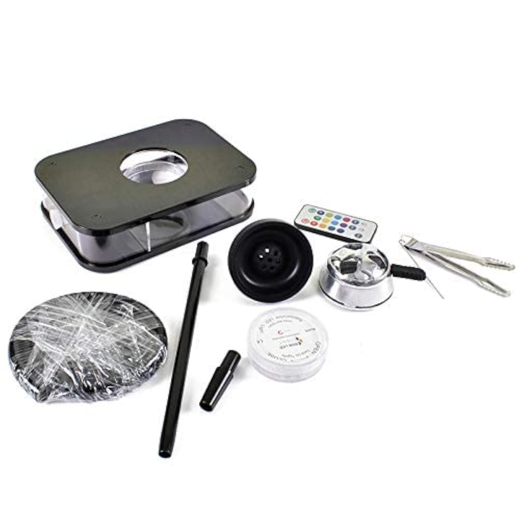 Portable Hookah Set with LED Light