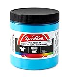 Speedball FSPI8-4551 Art Products Fabric Screen Printing Ink, 8-Ounce, Peacock Blue