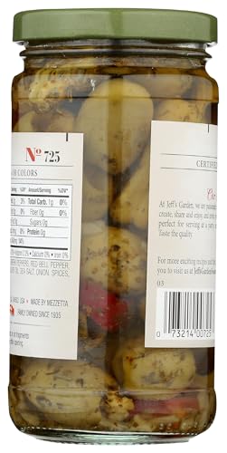Aceite Jeff's Garden Olive Antipasto 12 fl oz miniatura 2