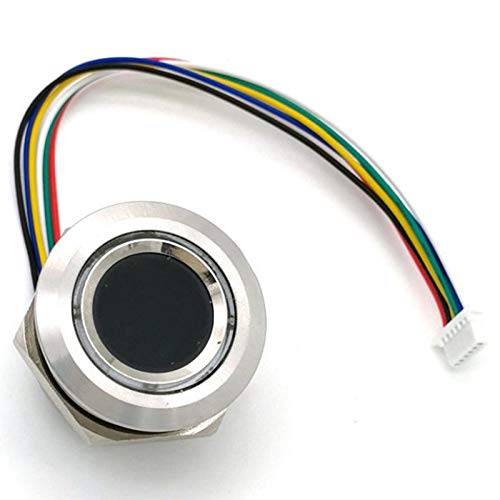 R503 Rundrunde Zweifarbige Ringanzeige LED Steuerung DC3.3V MX1.0-6Pin Kapazitiver Finger Abdruck Sensor Scanner