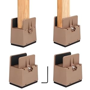 DBREAKS Betterhöher 4 STK 50mm Braun