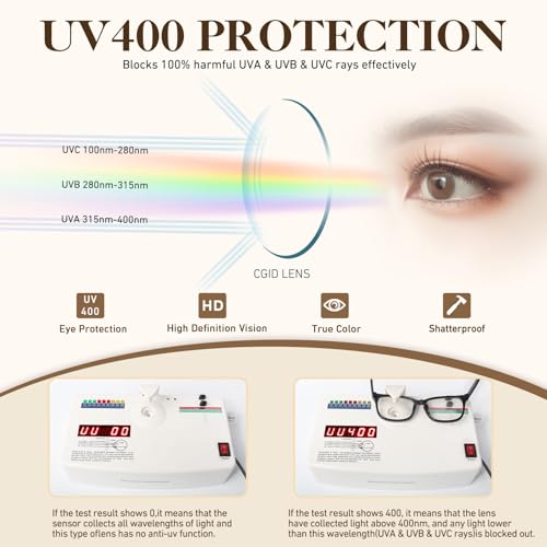 CN92 Klassische Nerdbrille rund Keyhole 40er 50er Jahre Pantobrille Vintage Look clear lens, A Transparent, 53