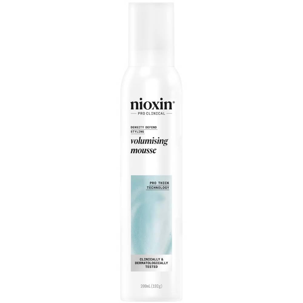 Nioxin Density Defend Volumising + Thickening Hair Mousse - Volumising Hair Mousse For Fine and Thinning Hair, 200ml