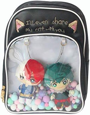 clear anime backpack