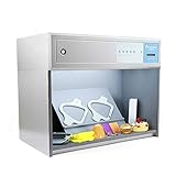 Color Matching Cabinet, Commercial Textile Color Matching Cabinet 4 Light Sources Assessment Cabinet Fabric Textile Clothes Color Cabinet Device Tool