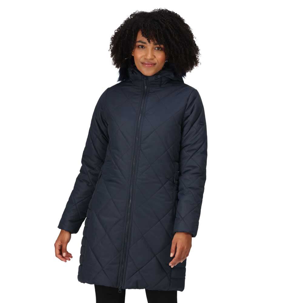 Regatta Womens/Ladies Fritha II Insulated Parka (18 UK) (Navy)