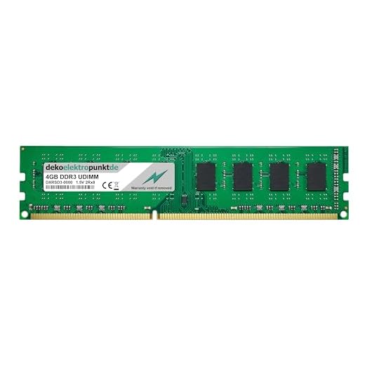 dekoelektropunktde kompatibel med Acer Predator G3-605-UR1A minne, 4 GB PC ramminne DIMM PC3 minnesuppgradering
