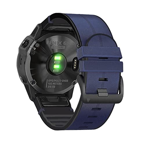 Bracelet Fenix 7 Garmin cassé ? Remplacez-le par ce modèle 22mm bleu