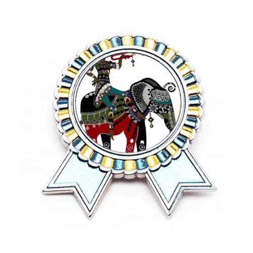 Broche éléphant minorité de Chine bijou en métal pour vêtement M
