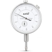 KATSU Dial Indicador de Prueba Calibre 0-10mm, Relojes