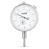 KATSU Jauge d'indicateur de Test de Cadran 0-10 mm, Précision de 0,01 mm Indicateur de Cad...