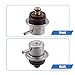 X AUTOHAUX Fuel Injection Pressure Regulator for Volkswagen EuroVan 1993 for Volkswagen EuroVan 1995 Replaces 0280160557