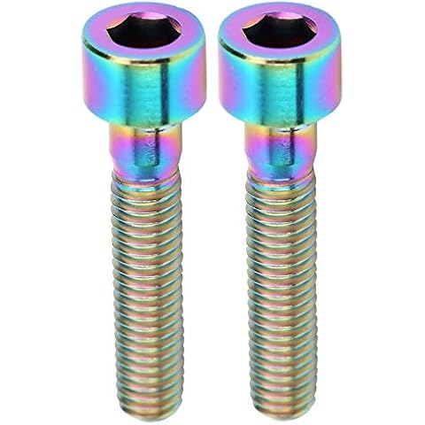 Lightweight Titanium Alloy Bicycle Stem Screws Cover