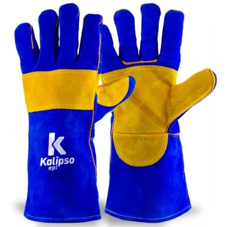 LUVA K-ARGON ULTRA SOLDA WELD COURO | CA 50803 - KALIPSO