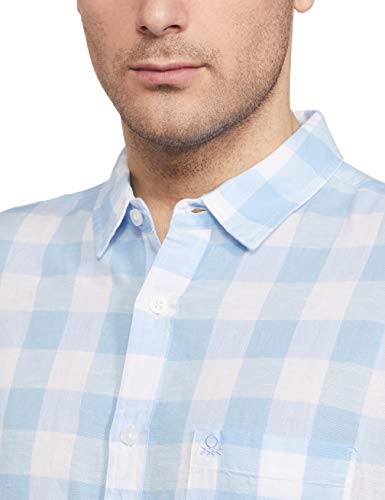 Image of United Colors of Benetton Men's Cotton Slim Fit Shirt