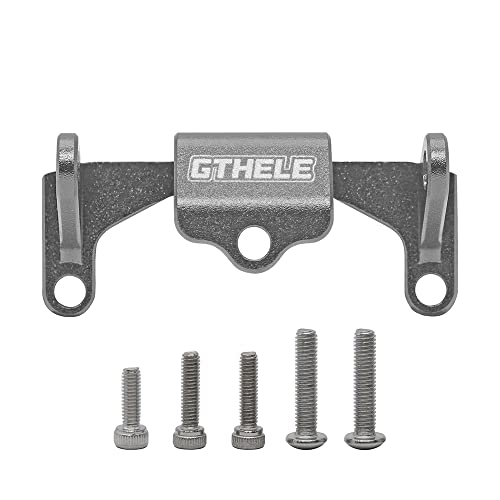 GTHELE Aluminum Upper Rear Link Mount Axle Truss for Axial UTB18 Capra 4WD 1/18 Trail Buggy Upgrade Part (Titanium)