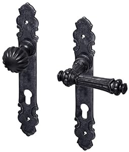 Gussmeister Villach Türbeschlag Set Schwarz