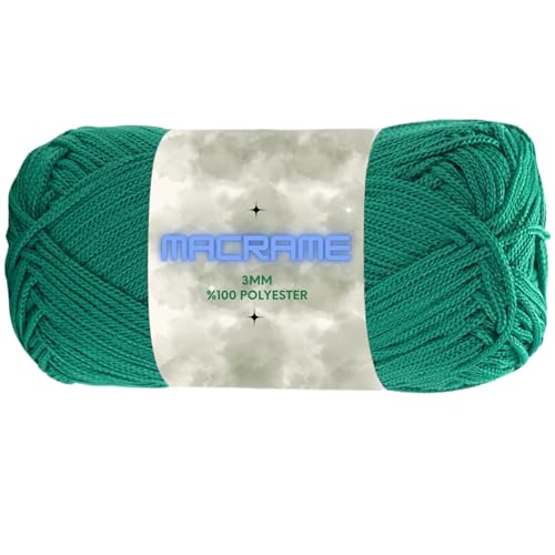 Polyester Macrame Cord 2mm x 142 Yards (426 feet)...