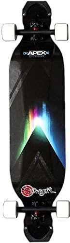 Original Apex 40 Diamond Drop Complete Longboard Premium With Caliber II Trucks, Blood Orange Liam Morgan 65mm 82a Wheels, PK Guards