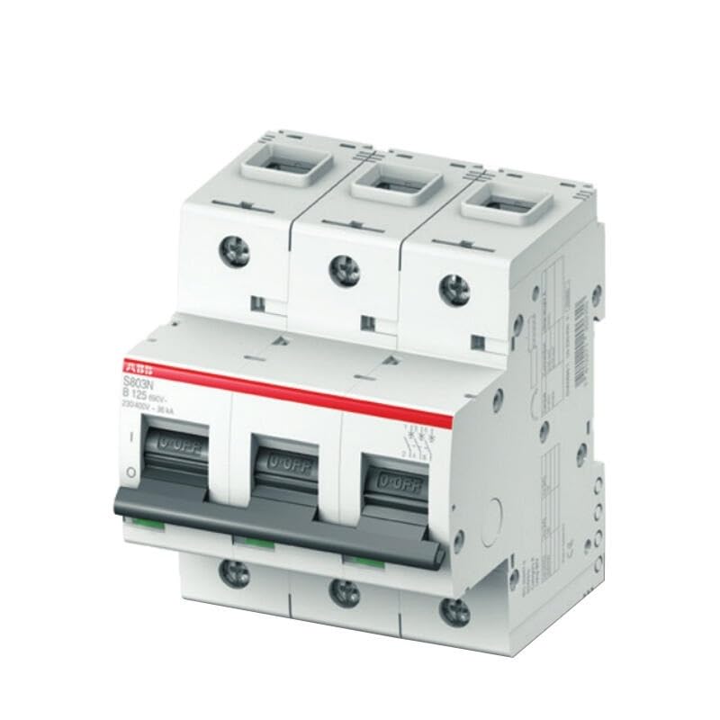 Disyuntor de CA S803N-C10 serie S800 con corte tripolar de 10A para prevenir sobrecargas