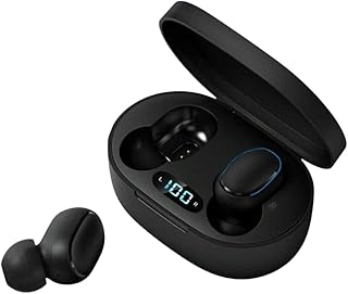 Fone de ouvido bluetooth 5.0 par sem fio duplo - intra auricular miuri