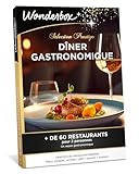 Wonderbox - Dîner Gastronomique - Coffret Cadeau - Idée Cadeau Gastronomie