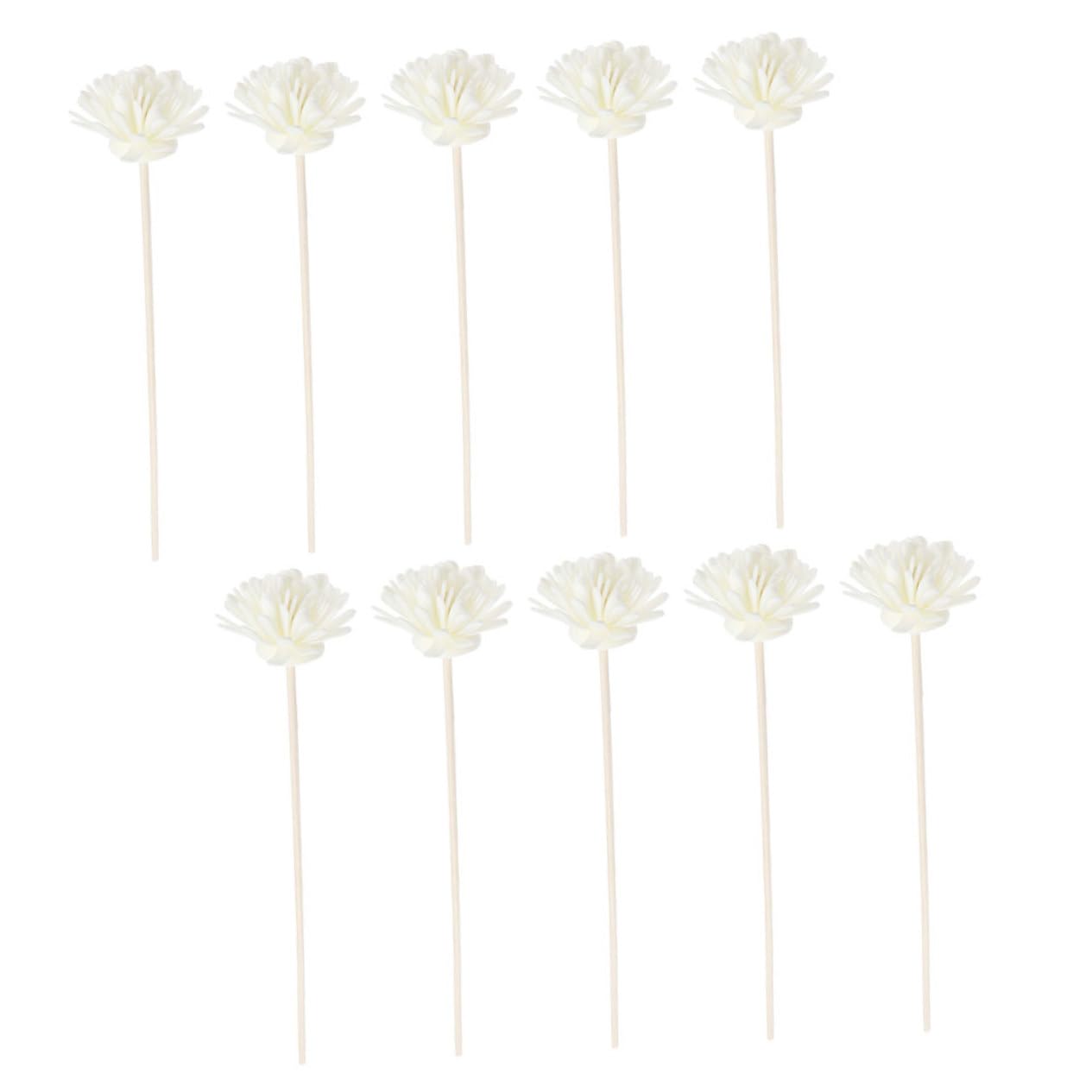 Levemolo Wooden Diffuser Sticks Essential Oil Diffuser Flowers Aromatherapy Room Fragrance Sticks
