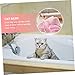 balacoo 2pcs Breathable Cat Bathing Bag Adjustable Mesh Grooming Bag for Washing Scratch-Resistant Design and