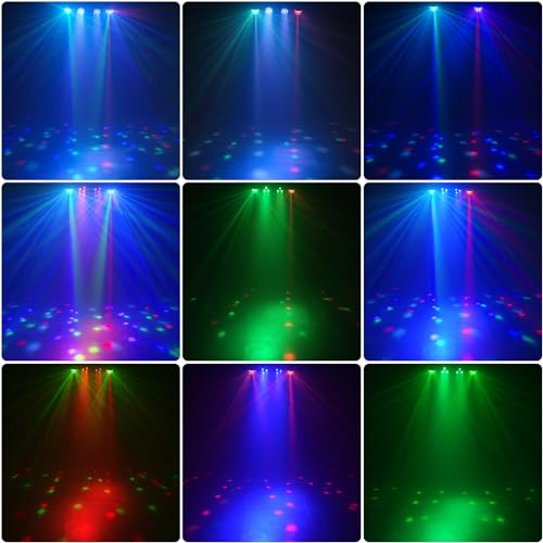 60W RGBW Derby LED Par DJ Light Set with Stand and Remote Control, Partybar Stage Lighting with dmx-3/6/15CH Disco Light for KTV, Churches, Concerts, Weddings, Christmas - Image 3