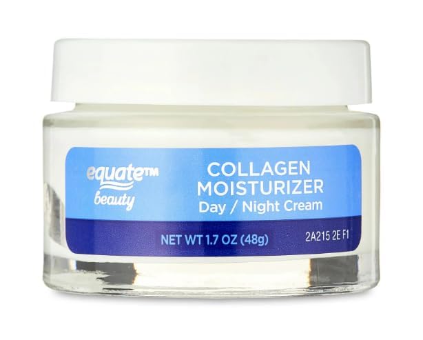 Generic Equate Beauty Collagen Moisturizer Day/Night Cream, 1.7 oz (48g) - Anti-Aging, Hydrating Face Cream for All Skin Types