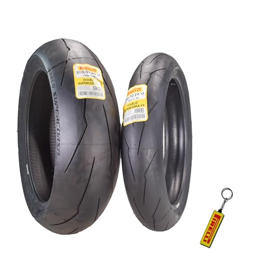 Pirelli Diablo Supercorsa V3 Front 120/70-17 & Rear 200/55-17 Tires
