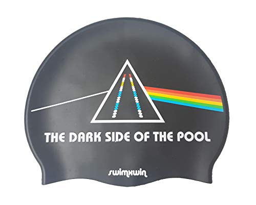 Silikonbadekappe The Dark Side of The Moon | Schwimmkappe | Badekappe gut...