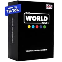 The World Game - Geography Card Game - Educational Board Game for Kids, Family & Adults - Learning Game for Teenage Boys & Girls
