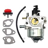 EasyByMall Vergaser-Kit für Cadet 2P70M0C und 2P70M0D Rasenmäher Motoren - OEM Ersatz 751-10881/951-10881, 6-teilige Metallmontage