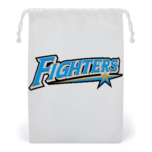 巾着袋 北海道日本ハムファイターズ 巾着ポーチ 収納バッグ 引きひも袋 小物入れ 軽量 おしゃれ 折り畳み ギフトバッグ ッグインポーチ 運動 出張 旅行 通勤 通学 携帯便利 プレゼント