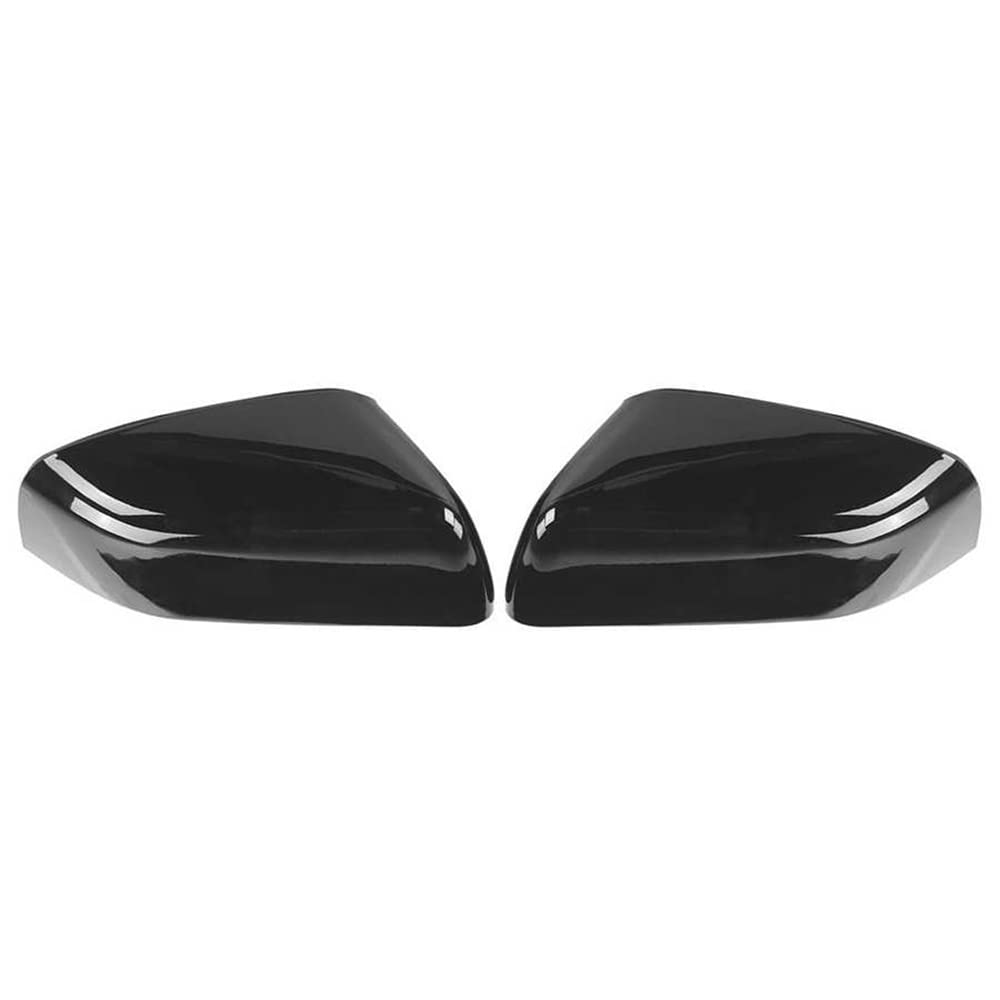 Cubierta de repuesto para espejo retrovisor de coche Kacepar compatible con Land Rover LR2/Freelander 2 LR4/Discovery 4 (2010-2015), color negro brillante