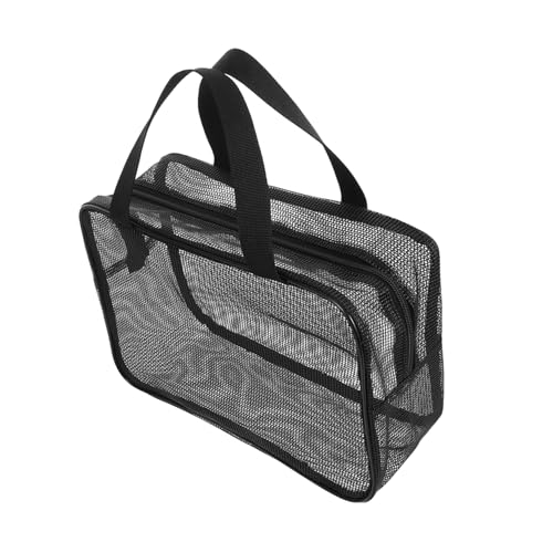 Cabilock Camping Shower Bag Mesh Travel Shower Bag for Men Hanging Bathroom Organizer Pouch Portable Lightweight