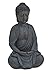 Produktbild Buddha-Figur sitzend, betend 25cm in Braun | Deko-Artikel für Wohnung & Haus | Buddha-Skulptur, Wohnaccessoire ideal als Geschenk | Buddha-Statue Feng Shui Dekoration |