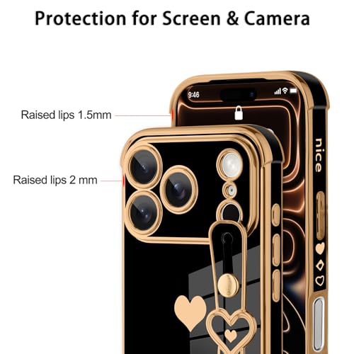 Coque iPhone 17 Pro avec dragonne et support de visionnage intégré - 3