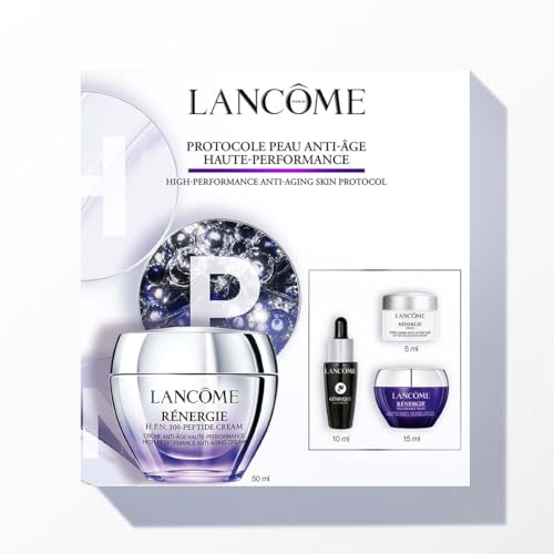 La Mejor Lista de Oui Lancome los mejores 10. 46 Lancôme - Set de Regalo Rénergie, Skincare Anti Signos de la Edad con Rénergie HPN 300-Peptide 50ml, Génifique Ultimate Serum 7ml, Advanced Génifique Yeux 5ml y Rénergie...