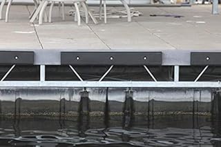 AMRK-KR10B * 3 Ft. Post Bumper Flat - Black