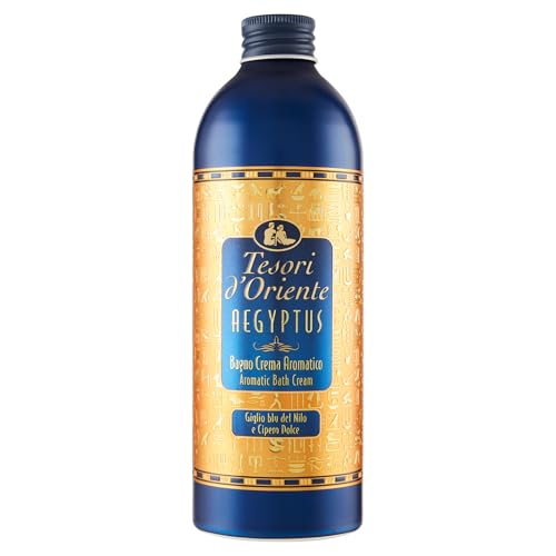 Tesori d'Oriente Crema de Baño Aegyptus 500 ml Giglio blu del Nilo e Papiro