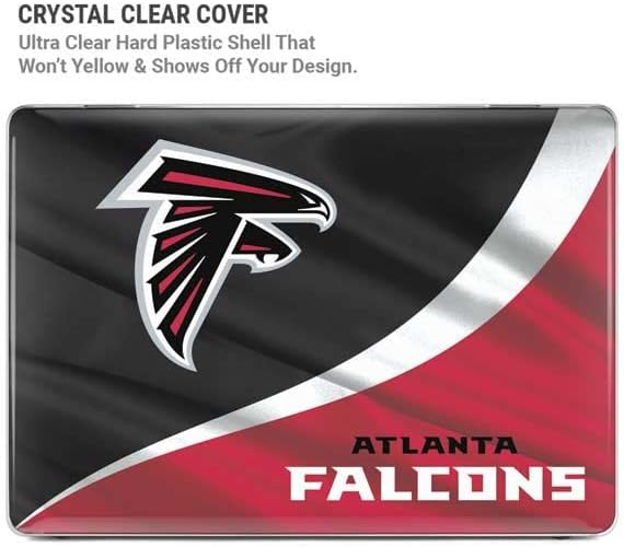 Skinit Case + Skin Compatible with MacBook Air 13in M1 (2021) - Officially Licensed NFL Atlanta Falcons Design