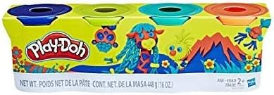Miniatura 2 de Play-Doh Paquete de 8 unidades de compuesto de modelado no tóxico, latas de 4 onzas (8 latas, 32 onzas)