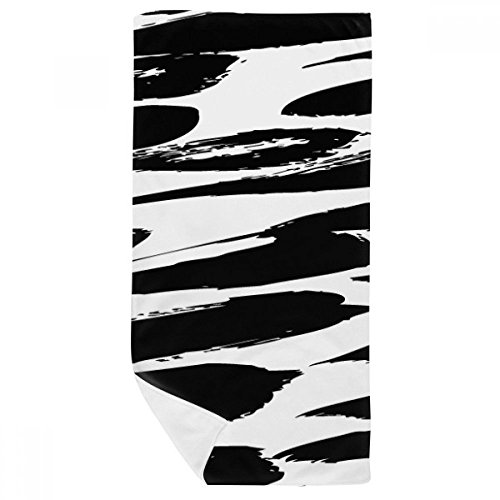Serviette de bain douce 35x70cm pour spa et douche à texture brushwork - 2