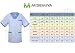 MISEMIYA - Casaca Mangas Cortas Uniforme Laboral CLINICA Hospital Limpieza Veterinaria Dentista...