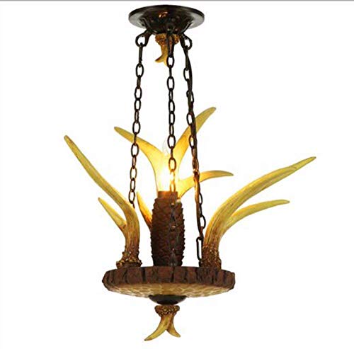 Luminaire exterieur retro lustre suspendu plafonnier ombre barre deco rustique de jardin