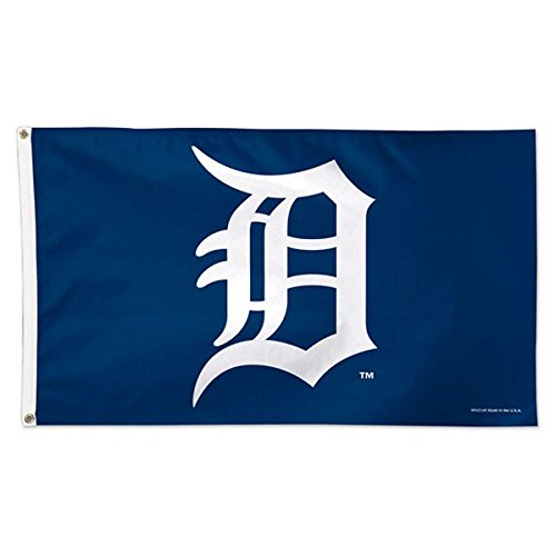 WinCraft MLB Detroit Tigers 01775115 Deluxe Flag, 3' x 5'